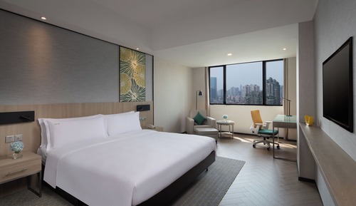 Habitación Premium, 1 cama de matrimonio grande (Suzhou River View)