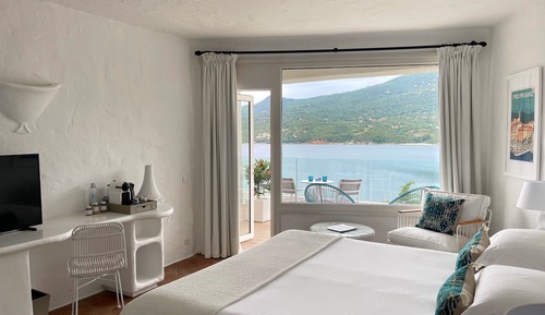 Habitación Deluxe, 1 habitación, balcón, vistas al mar