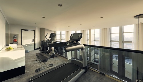 Suite presidencial, balcón