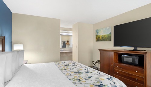 Habitación estándar, 1 cama de matrimonio grande, no fumadores, frigorífico y microondas