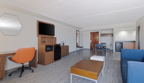Suite, 1 cama de matrimonio grande con sofá cama