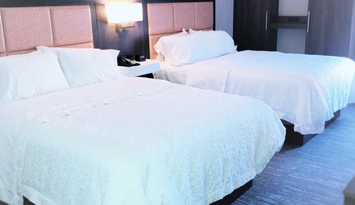 Habitación, 2 camas de matrimonio, no fumadores