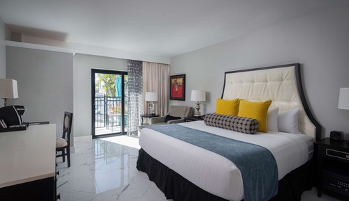 Habitación Deluxe, 1 cama de matrimonio grande (Plaza View)