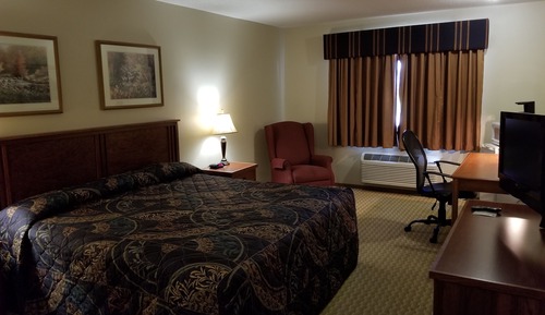 Habitación estándar, 1 cama de matrimonio grande, no fumadores, frigorífico y microondas