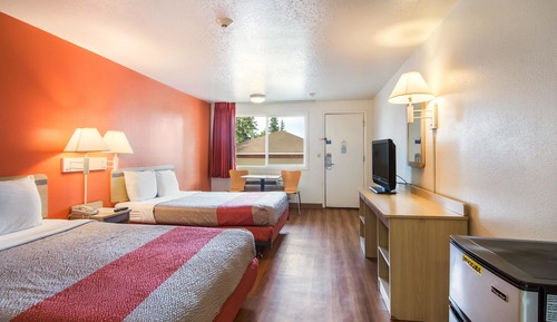Habitación estándar, 2 camas de matrimonio, accesible para personas con discapacidad, no fumadores