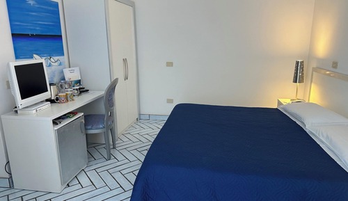 Habitación estándar doble, bañera de hidromasaje, vistas al mar