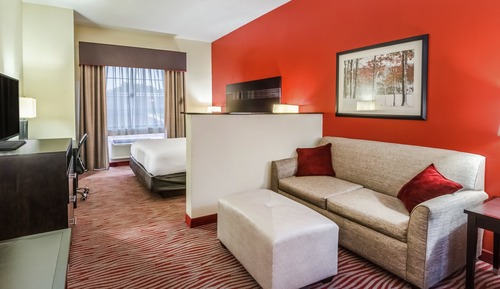 Habitación estándar, 1 cama de matrimonio grande con sofá cama
