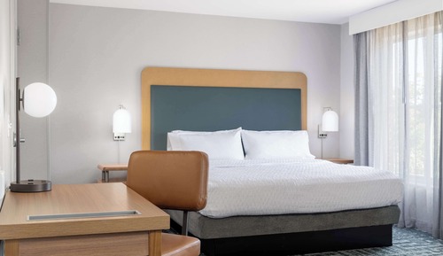 Estudio, 1 cama de matrimonio grande, accesible para personas con discapacidad, bañera