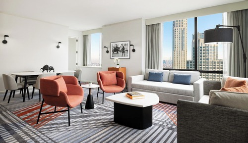 Suite panorámica, 1 habitación, vistas a la ciudad