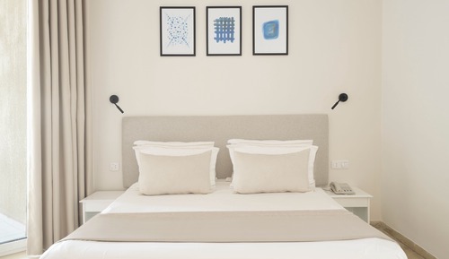 Habitación básica con 1 cama doble o 2 individuales