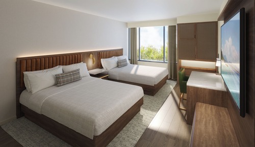 Habitación superior, 2 camas de matrimonio