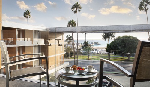 Habitación Premier, 2 camas de matrimonio, vistas al mar