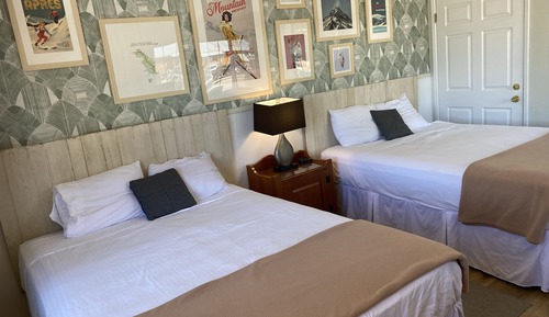 Habitación estándar, 2 camas de matrimonio, no fumadores