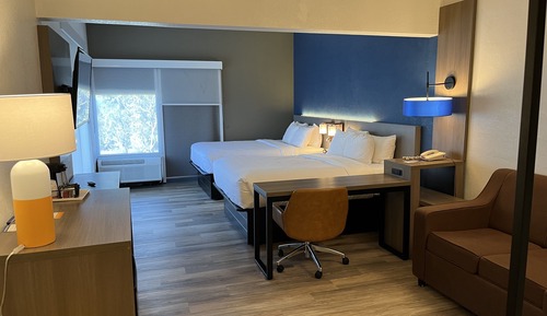 Suite, 2 camas de matrimonio, no fumadores, vistas a la bahía