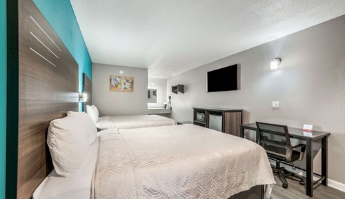 Habitación estándar, 2 camas de matrimonio, no fumadores