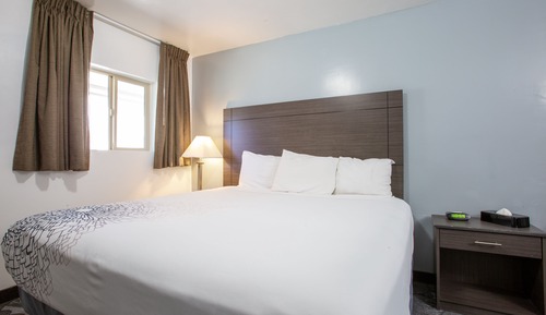 Habitación, 1 cama de matrimonio grande, no fumadores, frigorífico y microondas