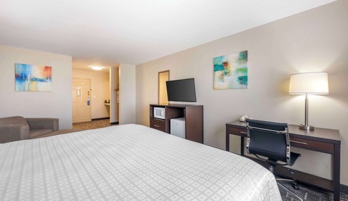 Habitación estándar, 1 cama de matrimonio grande, no fumadores, frigorífico y microondas