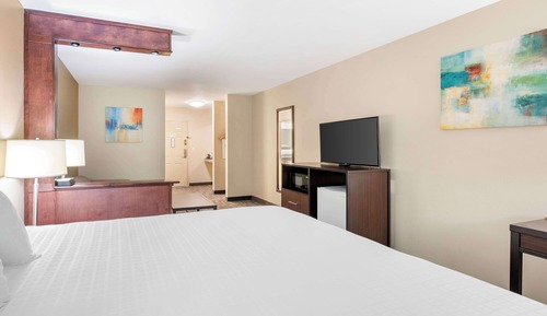 Suite, 1 cama de matrimonio grande, no fumadores, frigorífico y microondas (with Single Sofabed)