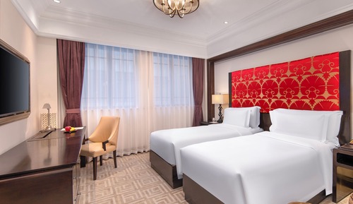 Habitación clásica con 2 camas individuales, 2 camas individuales (Shanghai Grand)
