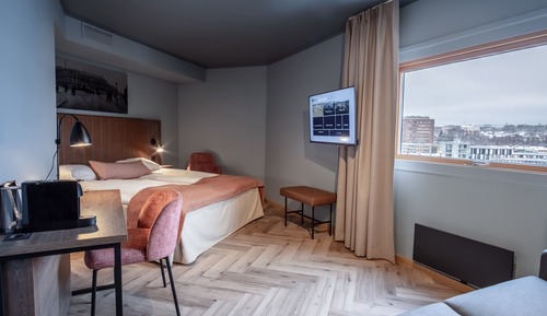 Deluxe double room with sofa bed
