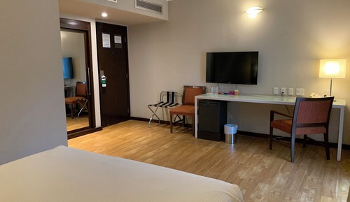 Habitación doble superior, 1 cama de matrimonio grande, balcón
