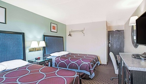 Habitación estándar, 2 camas de matrimonio, fumadores, microondas