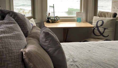 Dúplex panorámico, 1 cama de matrimonio, cocina básica, planta baja
