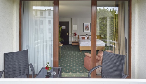 Suite, vistas al jardín
