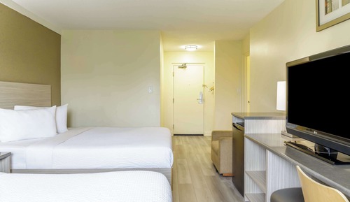 Habitación Deluxe, 2 camas de matrimonio, no fumadores, frigorífico y microondas