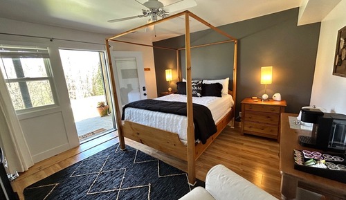 Apartamento Premier, baño privado, vistas al parque (Chattooga private balcony)