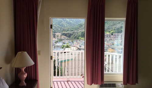 Habitación, 1 cama de matrimonio grande, balcón, vistas parciales al mar (5OB)