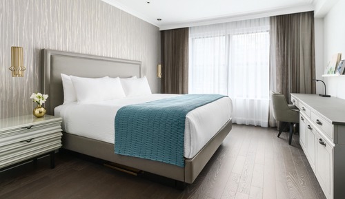 Habitación superior, 1 cama de matrimonio grande, accesible para personas con discapacidad