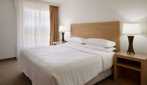 Suite, 1 cama de matrimonio grande (Mobility & Hearing, Roll-in Shower)