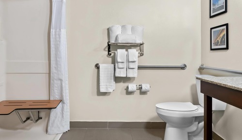 Habitación, 2 camas de matrimonio, accesible para personas con discapacidad, no fumadores