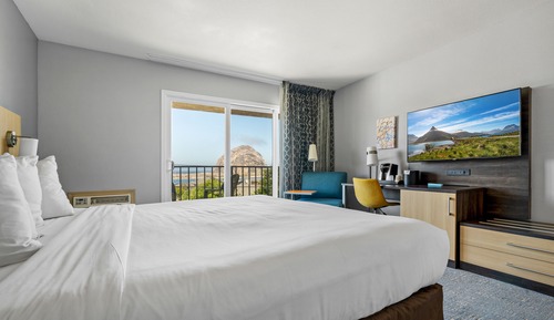 Habitación Deluxe, 1 cama de matrimonio grande, balcón, vistas al mar