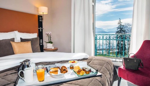 Habitación, balcón, vistas al lago (Prestige)