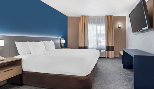 Habitación, 1 cama de matrimonio grande, accesible para personas con discapacidad, no fumadores