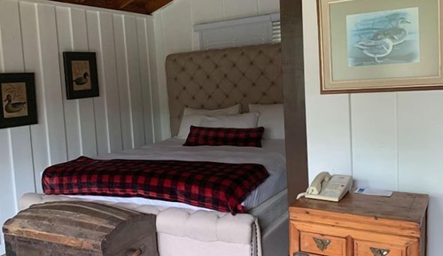 Chalet, 1 cama de matrimonio con sofá cama