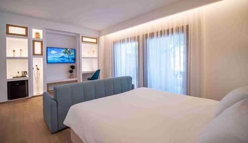 Habitación ejecutiva, 1 cama doble, vistas al jardín