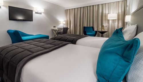 Habitación estándar con 1 cama doble o 2 individuales