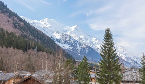 Chambre Classique balcon vue Mont-Blanc