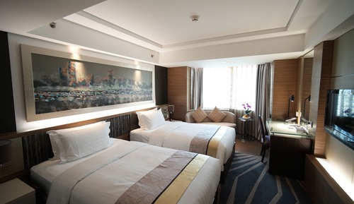 Habitación Business con 2 camas individuales, vistas a la ciudad