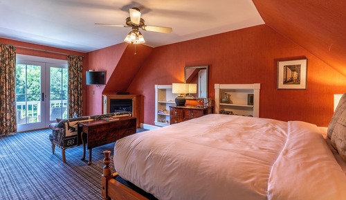 Suite, balcón, vistas al jardín