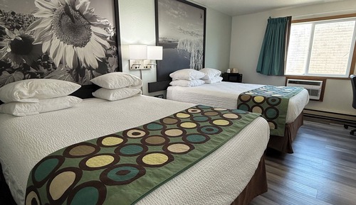 Habitación estándar, 2 camas de matrimonio