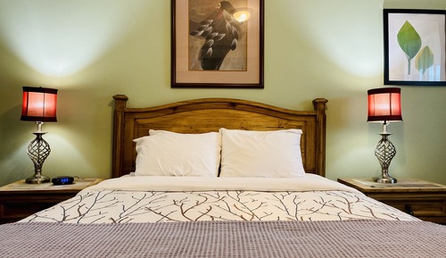 Habitación estándar, 1 cama de matrimonio, vistas a la montaña