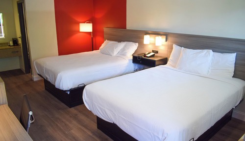 Habitación Deluxe, 2 camas de matrimonio, no fumadores