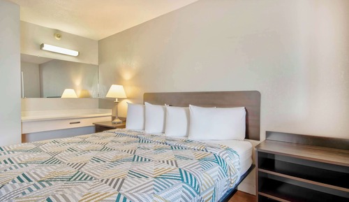 Estudio estándar, 1 cama de matrimonio grande, no fumadores (Roll In Shower - Accessible)