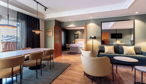 Suite presidencial, varias camas