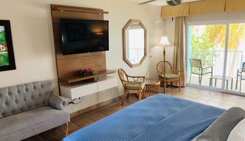 Habitación Deluxe, 1 cama de matrimonio grande, frente a la playa