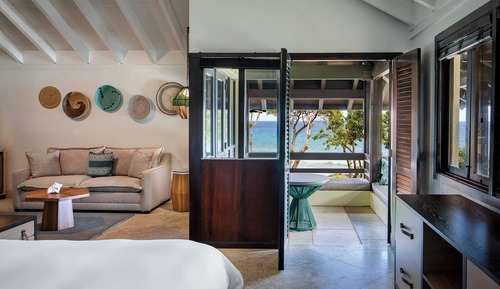 Suite junior, 1 cama de matrimonio grande con sofá cama, no fumadores, frente al mar